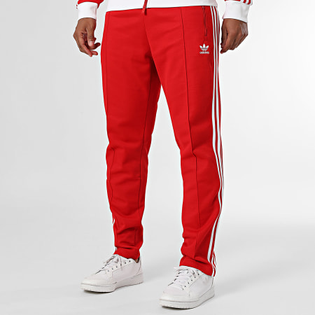 Adidas Originals - Ensemble De Survetement A Bandes CLassic TT IM4511 IM4547 Rouge Blanc